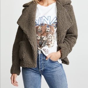 Jack By Bb Dakota Sherpa Jacket Walnut 
